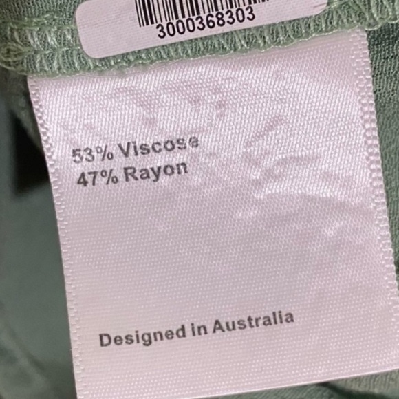 Suboo Valley Green Frill Cold Shoulder Mini Dress SIZE 6 - Picture 5 of 6